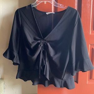 Black adjustable top
